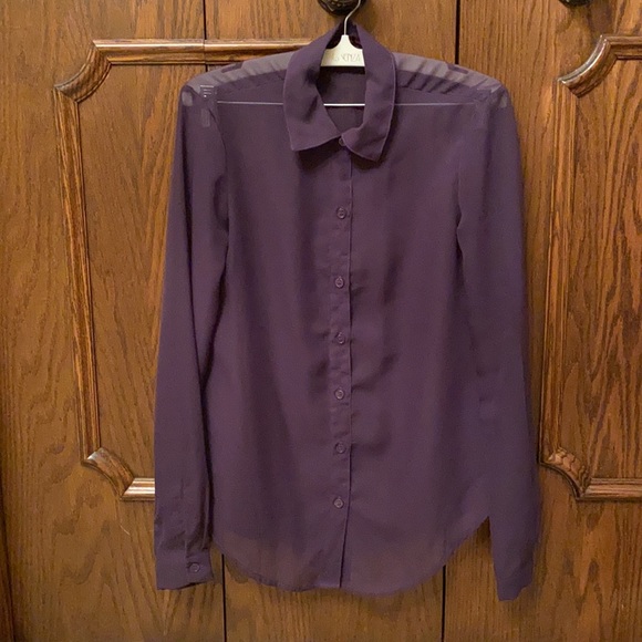 Heart cut out Material Girl shirt size XS - Picture 2 of 4